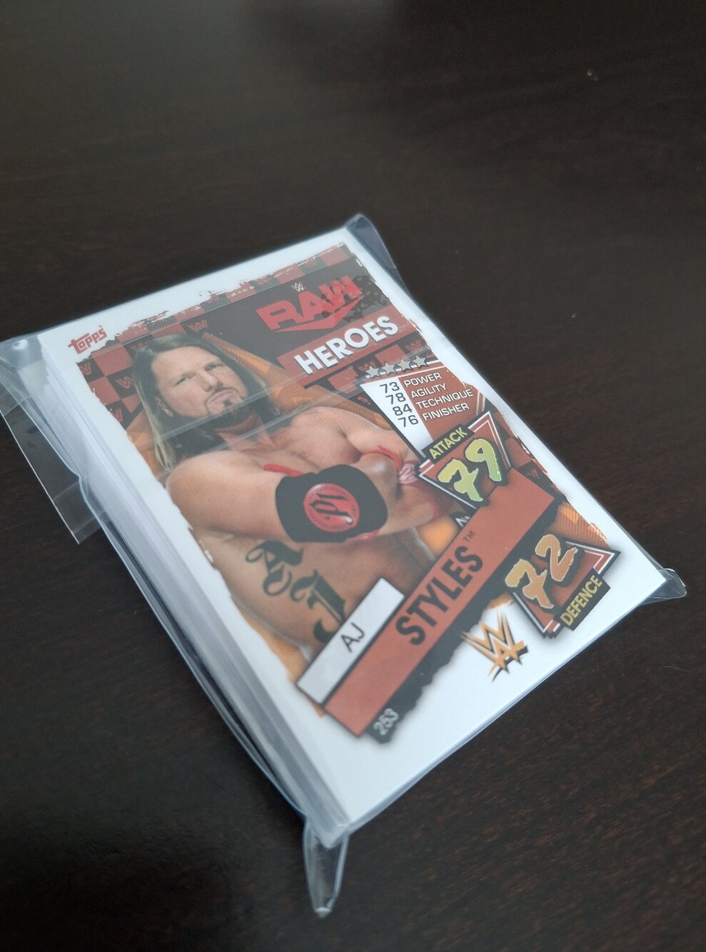 WWE Trading Cards Stack #6